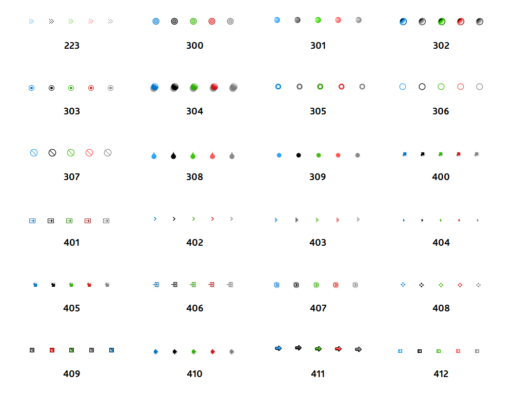 website icons